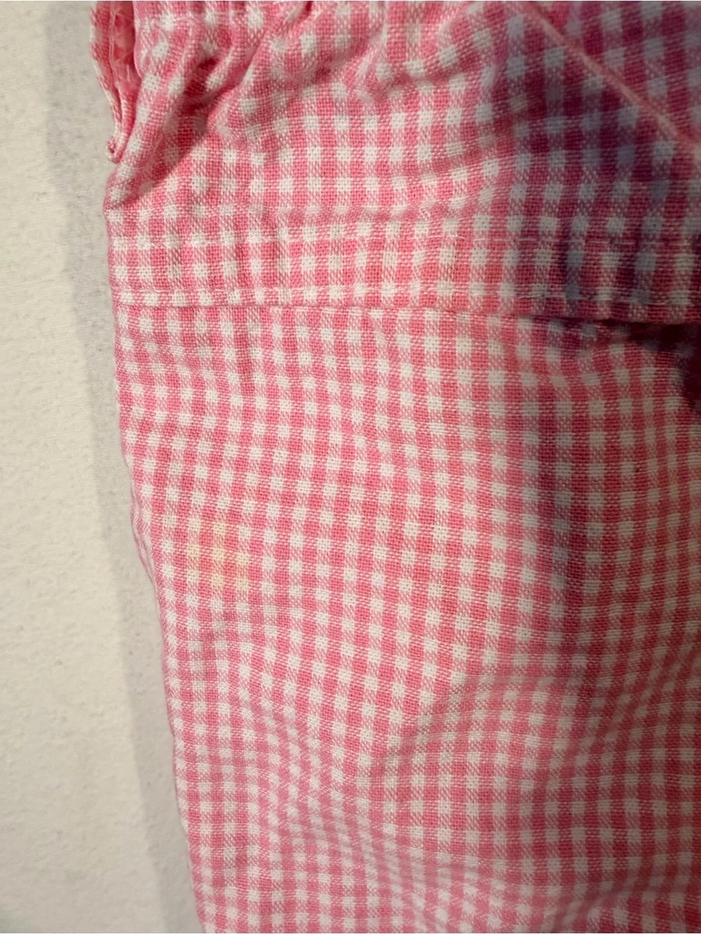 Vintage Oshkosh Pink Gingham Shorts